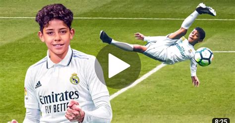 VIDEO: All Cristiano Ronaldo Jr Amazing 😱 Goals For Real Madrid