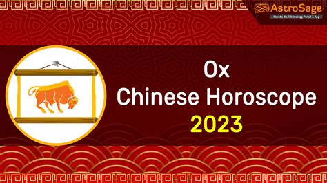 Ox Chinese Horoscope 2023: Ox Chinese Zodiac 2023 Predictions