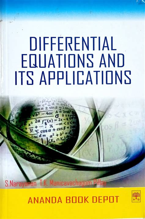 Routemybook - Buy Differential Equations and its Applications by T K Manicavachagom Pillay ...