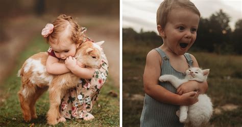 I Photograph The Innocent Moments Of Children With Animals (30 Pics) | Bored Panda