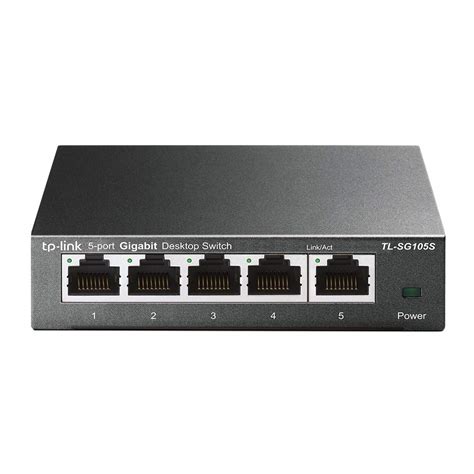 TP-Link TL-SG105S 5-Port Desktop Gigabit Ethernet Switch/Hub, Ethernet ...