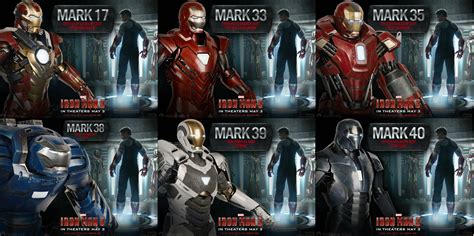 Iron Man 3 All Suits