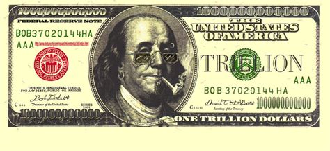 Trillion Dollar Bill by SaintAlbans on DeviantArt