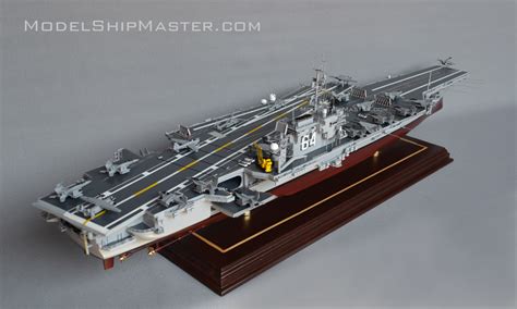 USS Constellation aircraft carrier model