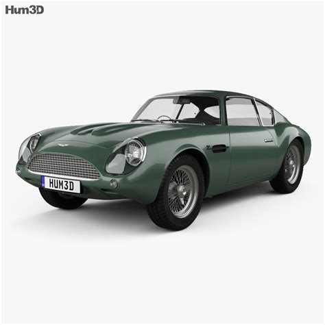 Aston Martin DB4 GT Zagato 1960 3D model - Vehicles on Hum3D