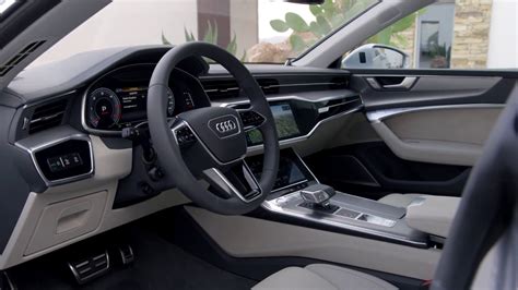 Audi A7 Sportback Interior Design in Grey