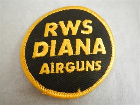 GUN PATCHES - Rws Diana Airguns Patch - Airgun - Air Rifles - Pistols - New £9.23 - PicClick UK