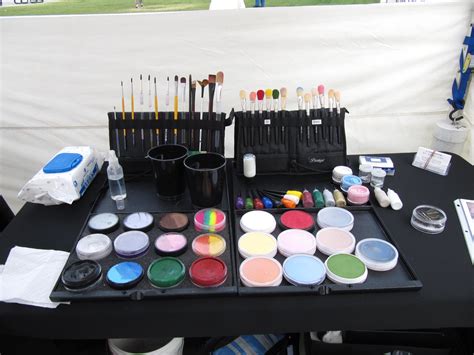 Face paint kit, Face painting, Body art painting