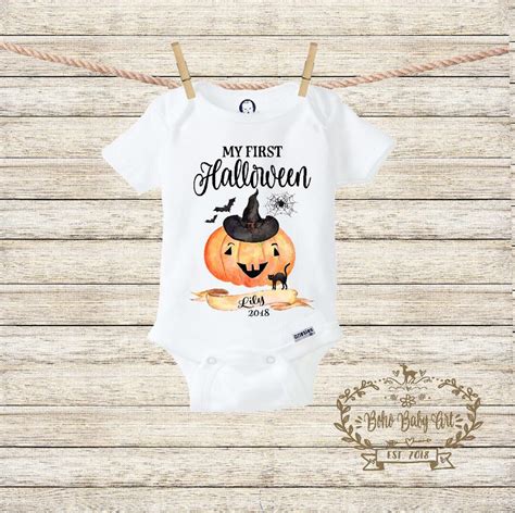 My First Halloween Onesie® Baby Girl Halloween Outfit Baby Boy - Etsy