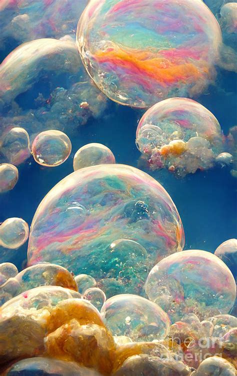 Bubble World Digital Art by Sabantha - Fine Art America