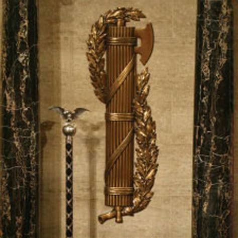 Roman Fasces symbol of strength in numbers with mace. | Ancient rome ...