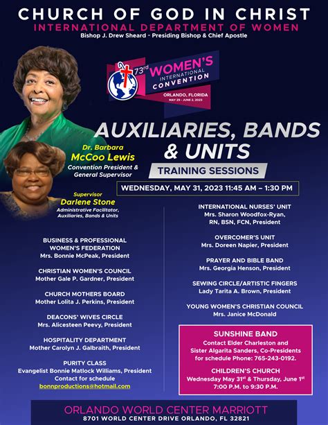 International Women'S Convention Cogic 2024 - Ardyce Jerrie