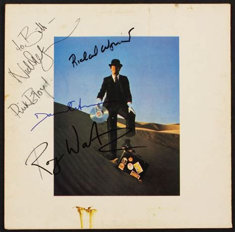 Lot Detail - Pink Floyd "Wish You Were Here" Album Signed by All Four