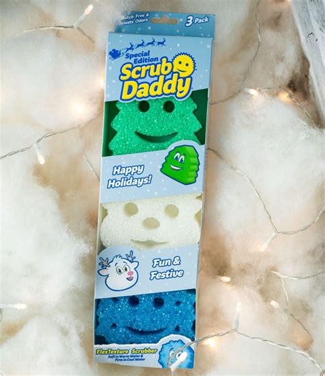 Scrub Daddy Christmas Limited-Edition Sponges & Cloths 9-Piece Set Only ...