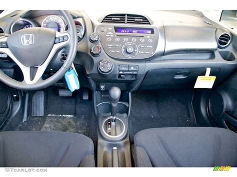 2013 Honda Fit Sport Sport Black Dashboard Photo #69302762 | GTCarLot.com