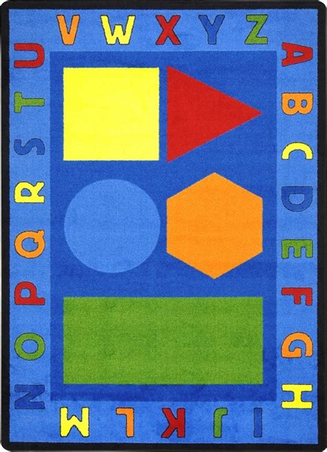 Alphabet Jungle Classroom Rug | Carpets for Kids | ABC Rugs