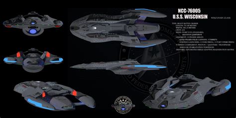 Star Trek USS Wisconsin by isfj1009 on DeviantArt | Star trek ships ...