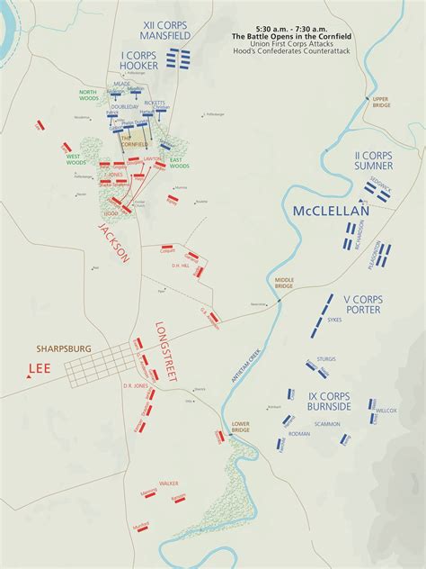 Antietam Battle Maps - Antietam National Battlefield (U.S. National Park Service)