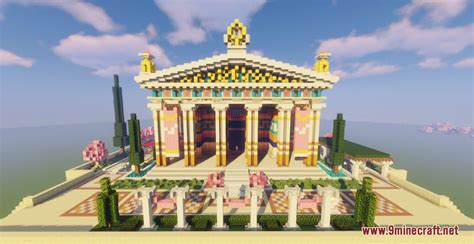 Greek Temple of Apollo Map 1.17.1 for Minecraft - Mc-Mod.Net