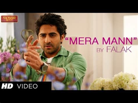 MERA MANN kehne laga Lyrics - Nautanki Saala Song by FALAK