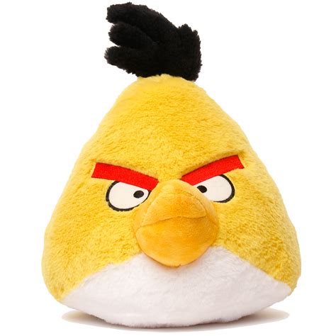 Angry Birds - Chuck | Yellow Bird Plush | MMT – Mighty Mojo Toys