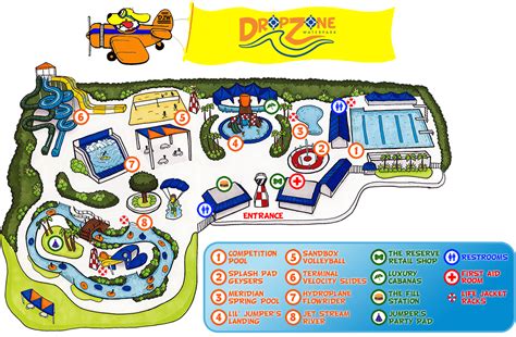 Park Map | DropZone Waterpark