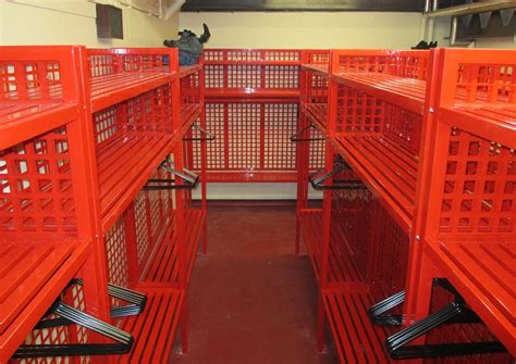 Fire & Rescue Turnout Gear Storage Racks - Lockers For Schools And Leisure