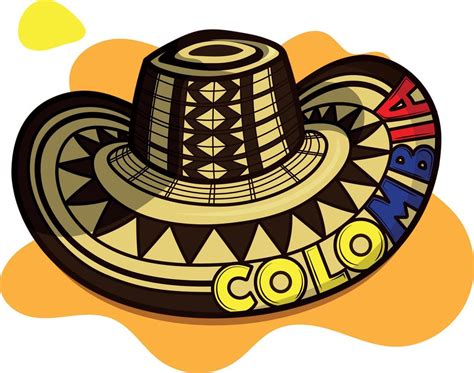 sombrero vueltiao Colombia 20503410 Vector en Vecteezy