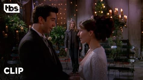 Friends: Rachel Crashes Ross' Wedding (Season 4 Clip) | TBS - YouTube