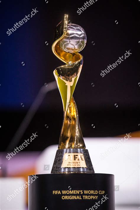 Womens World Cup Trophy Displayed During Editorial Stock Photo - Stock ...