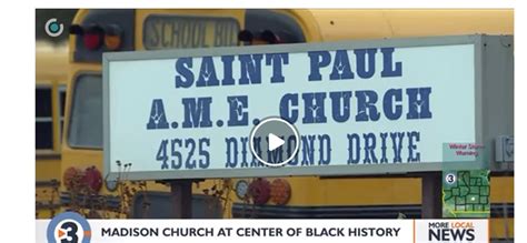 St. Paul AME Church, a pillar of Madison’s Black community ...