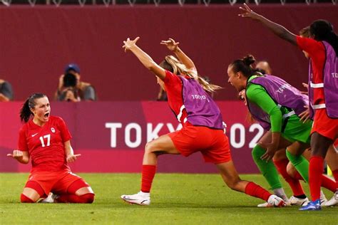 Canada Women’s Soccer Team Stun The United States To Reach Olympic ...