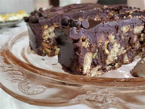 Chocolate Biscuit Tea Cake - Country at Heart Recipes