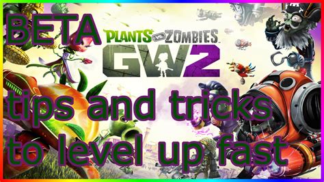 Plants vs Zombies GW2(tips and tricks to level up fast) - YouTube