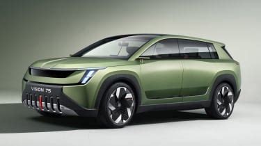 New Skoda Vision 7S previews future large electric SUV - pictures ...