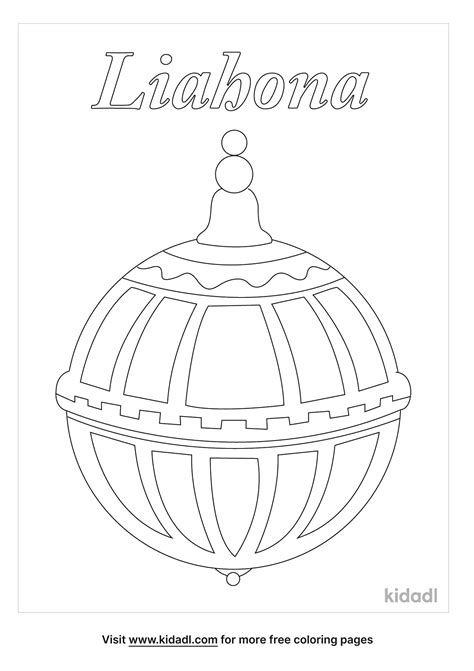 Liahona Coloring Page Coloring Pages