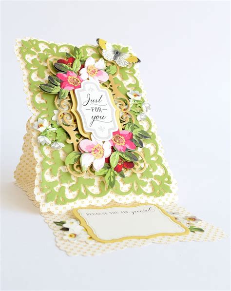 HSN July 11th, 2018- Elegant Easel Card Making Kit | Anna griffin, Anna griffin cards, Card ...