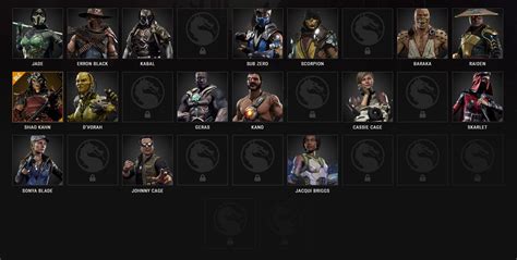 Officially Mortal Kombat 11 ROSTER - 29 Characters Confirmed