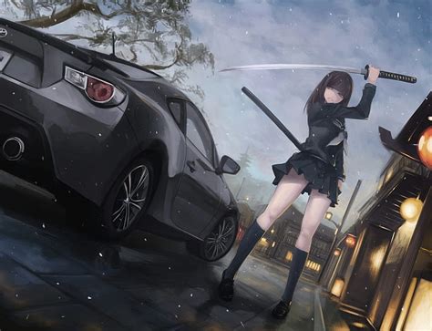 Anime Girl Jdm Wallpaper - Anime Wallpaper HD