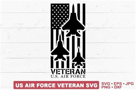 Air Force Veteran Svg, Veteran, US Flag, Veterans Day Cricut