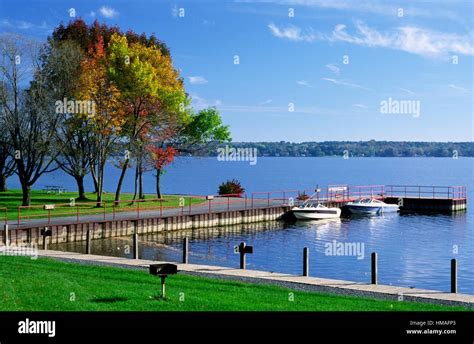 Cayuga Lake, Cayuga Lake State Park, New York Stock Photo - Alamy