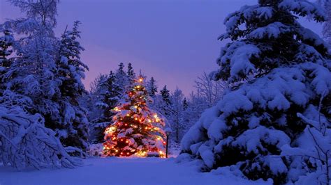 Christmas Scenery Backgrounds - Wallpaper Cave