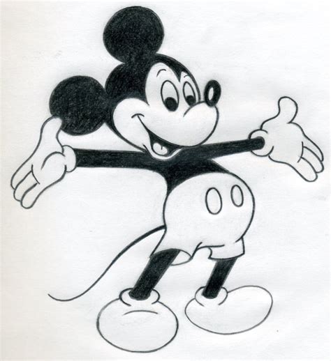 Draw Mickey Mouse