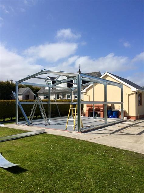 Steel Frame Garage 6m x 6m | Very Competiive Prices