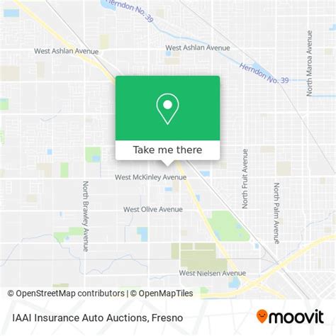 How to get to IAAI Insurance Auto Auctions in Fresno by bus?