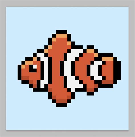 How to Make a Pixel Art Fish - Mega Voxels