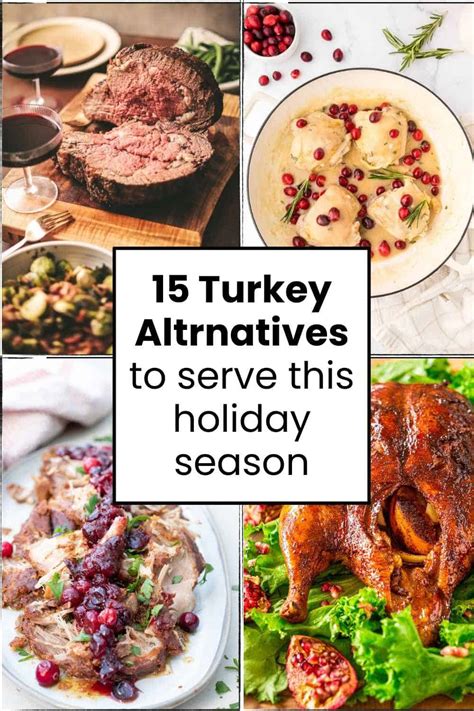 15 Mouth-Watering Turkey Alternatives to Serve During the Holiday - The ...