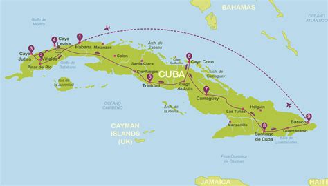 Cienfuegos travel map | Cienfuegos plane