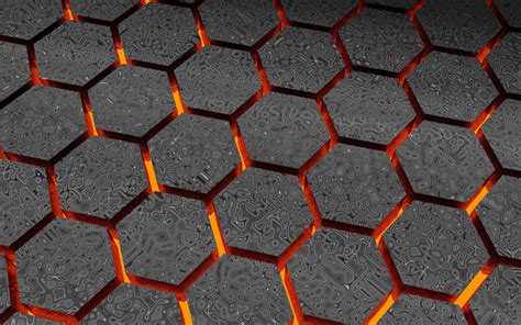 Download wallpapers hexagons, 4k, art, gray background, cretive, grid besthqwallpapers.com ...