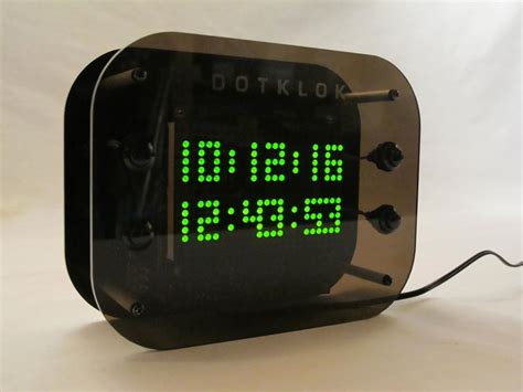 DOTKLOK Hackable Open Source Digital Clock | Gadgetsin